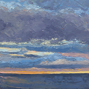 Big Sky in a Little Painting #1