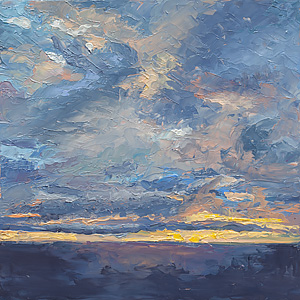 Big Sky in a Little Painting #3