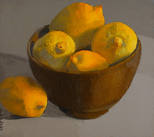 Lemons in the Tan Bowl