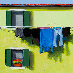 Laundry Line Study 1, Burano