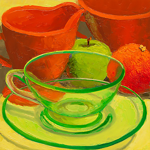 Time for Tea and Oranges - Study