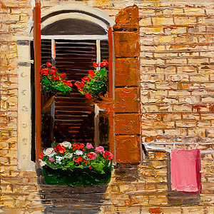 Venetian Window Box Study  